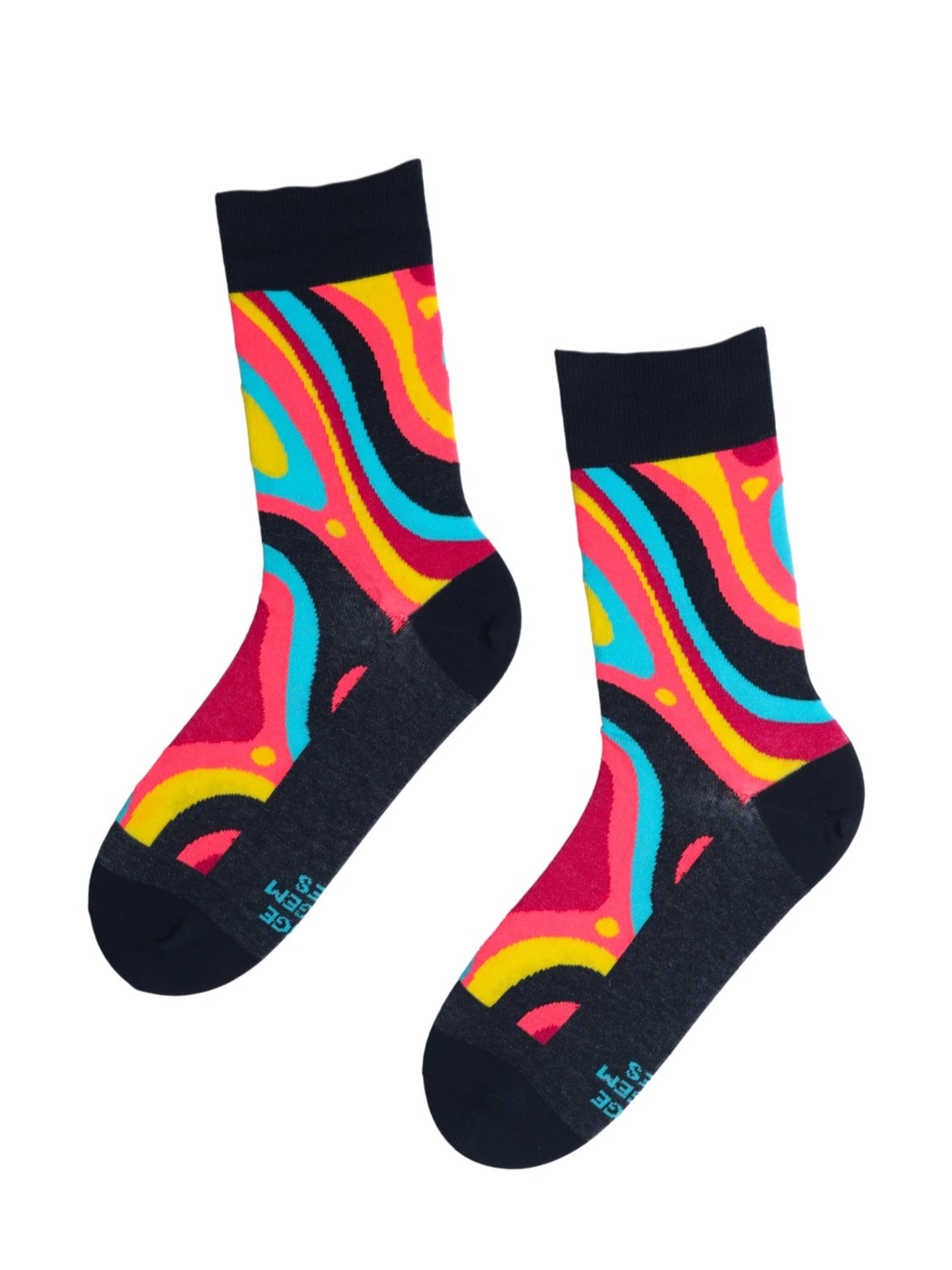 Sokisahtel Socks 'MART cotton socks for the smartest man' in Mixed colours: front