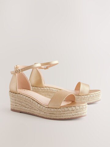 Sandalo 'Forever Comfort' di Next in oro