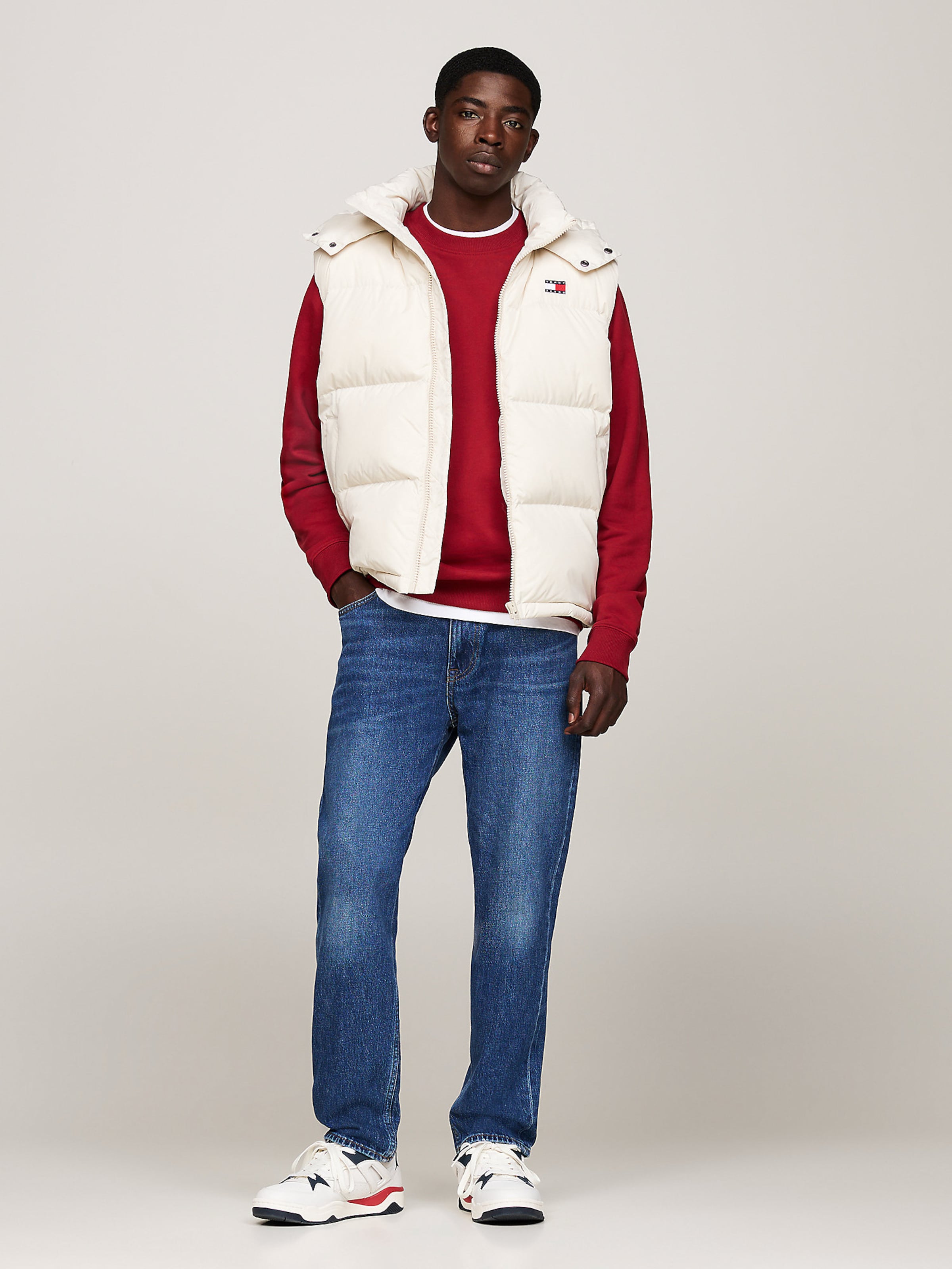 Tommy jeans bodywarmer deals