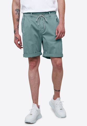 recolution - regular Pantalón chino 'Marjoram' en verde: frente