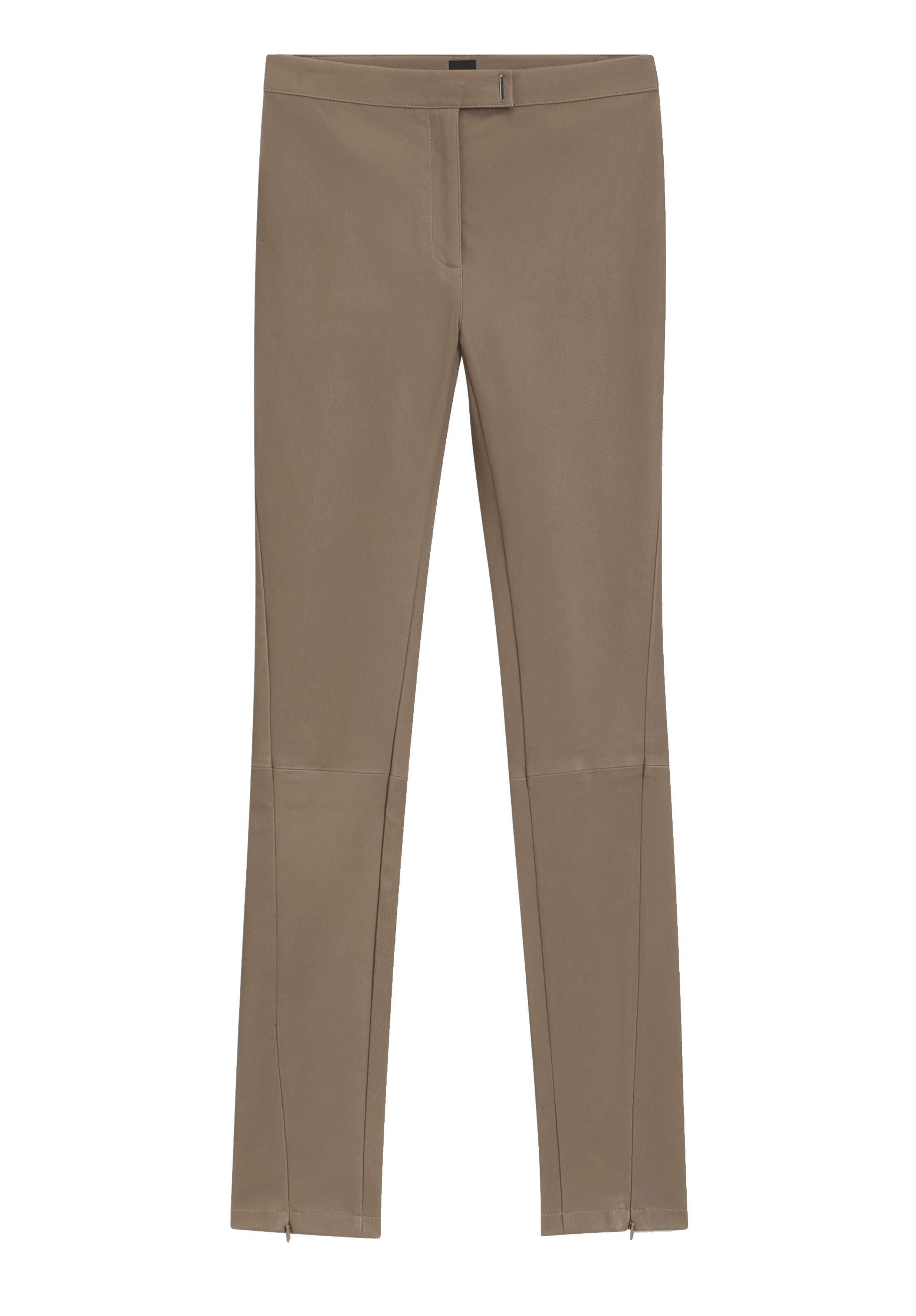 BOSS Slim fit Leggings ' Simax ' in Brown: front