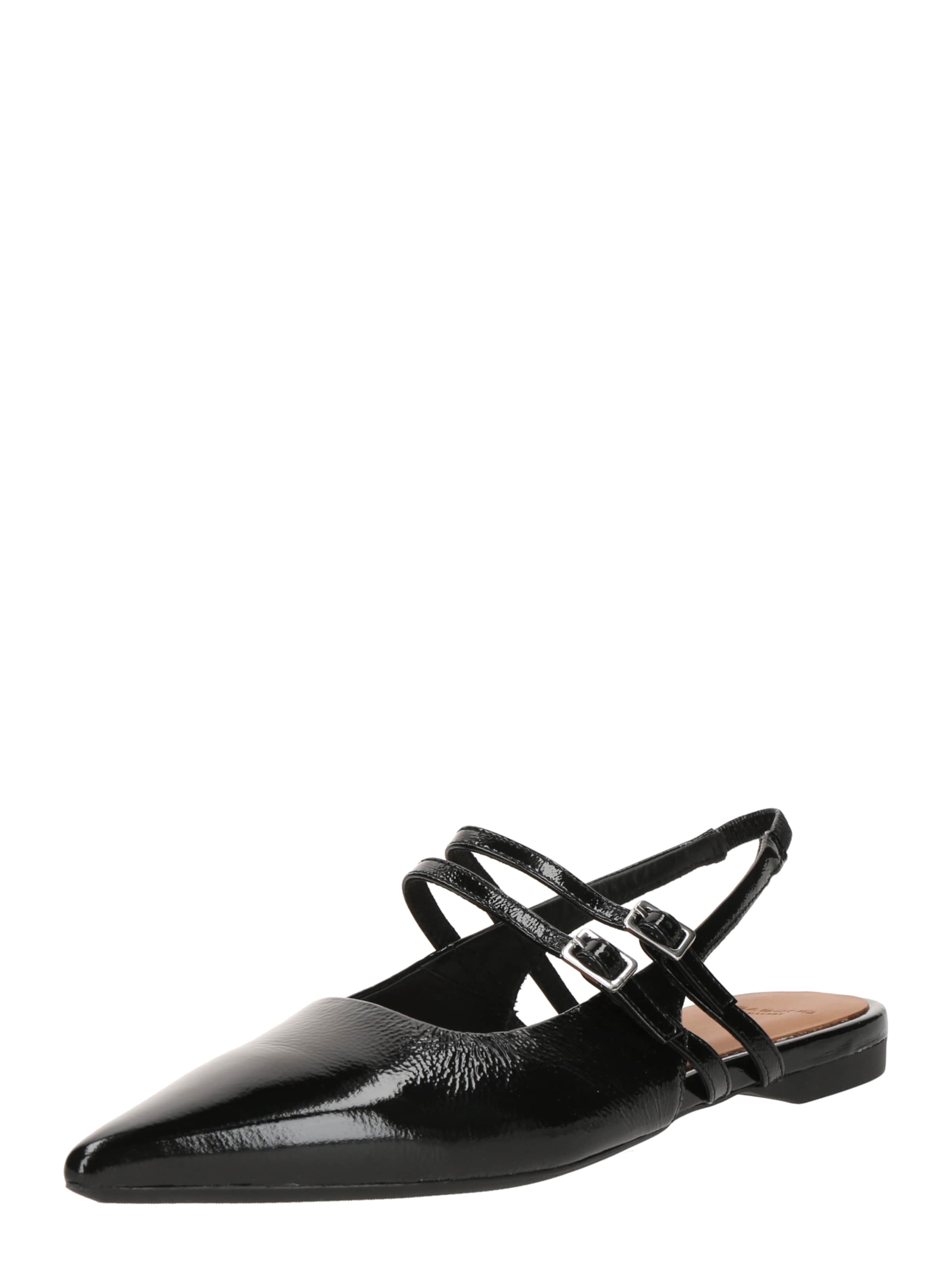 VAGABOND SHOEMAKERS Lodičky s otvorenou pätou 'HERMINE' - Čierna: predná strana