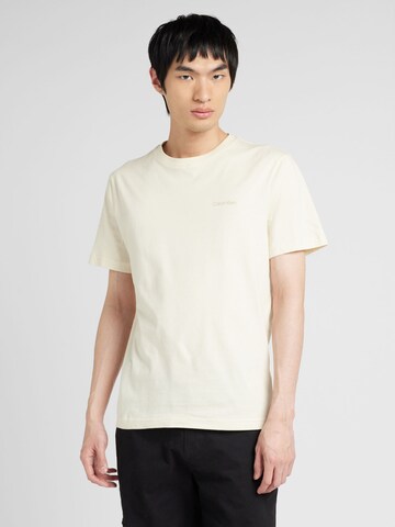 Calvin Klein T-Shirt in Beige