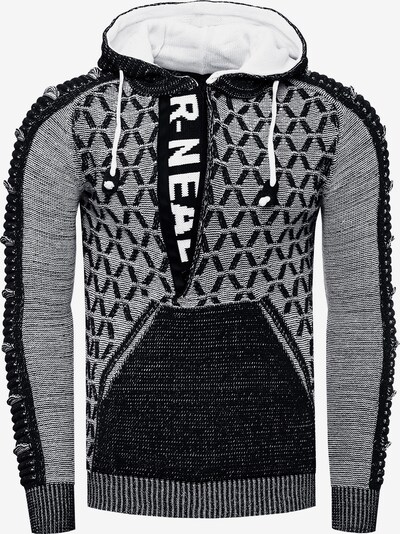 Rusty Neal Sweatshirt in de kleur Zwart, Productweergave