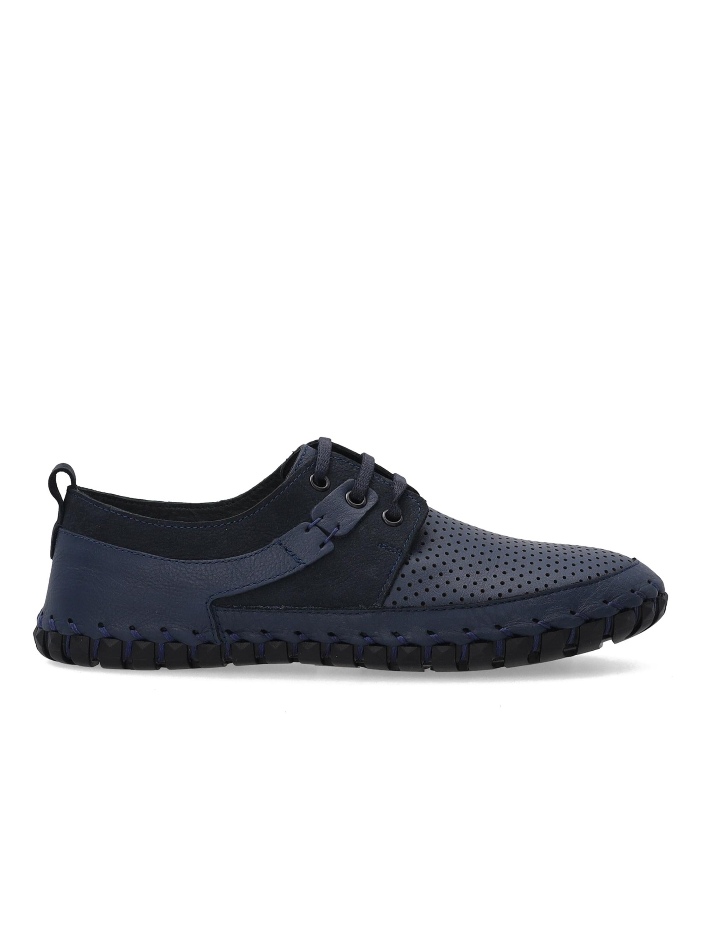 VENEZIA Schnürschuh‌‌‌‌‌ in Blau: Vorderseite