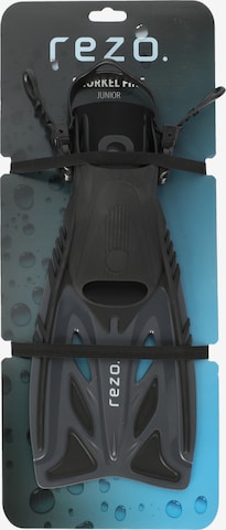 Rezo Flossen in Schwarz: Vorderseite