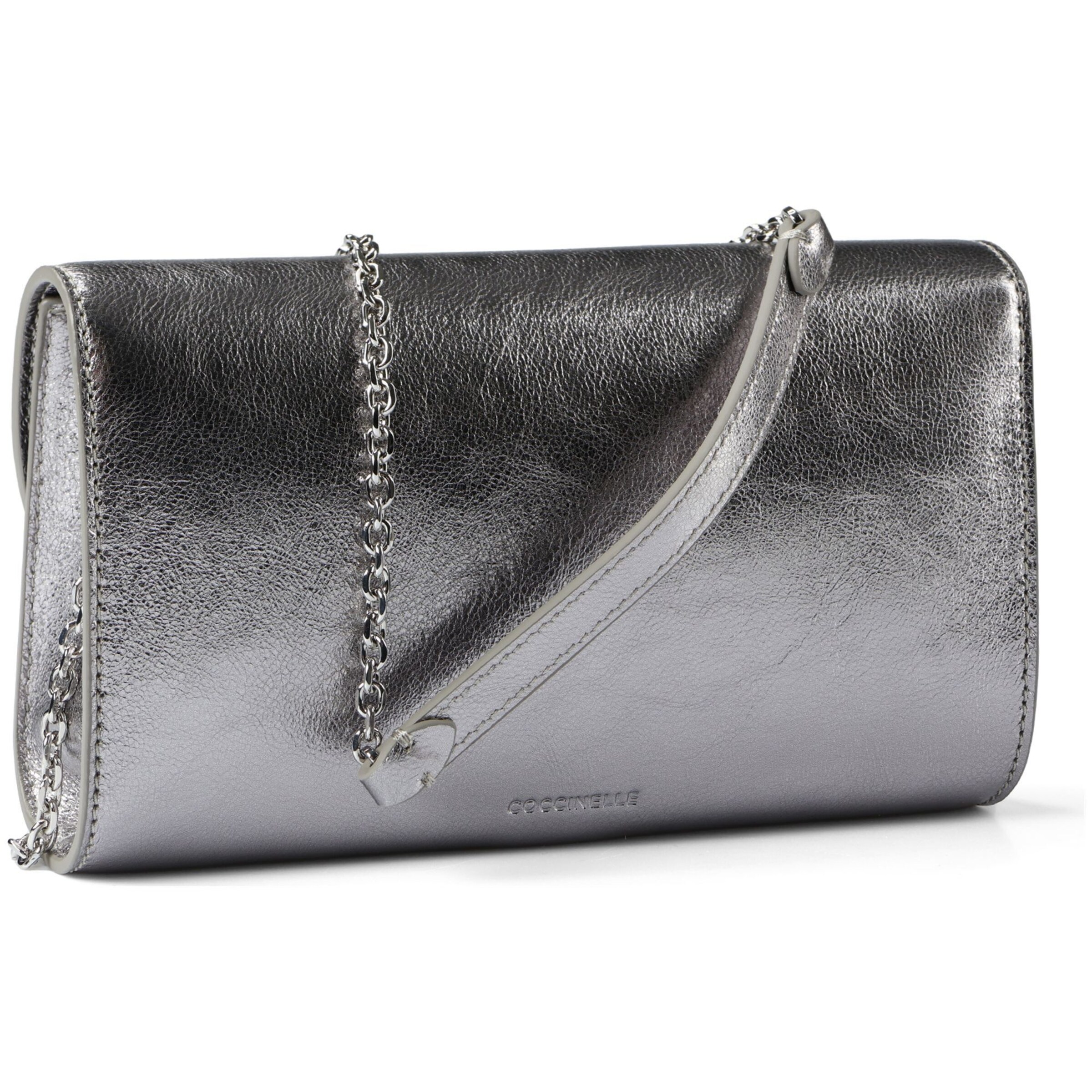 Coccinelle Crossbody Bag 'Nikla' in Silver