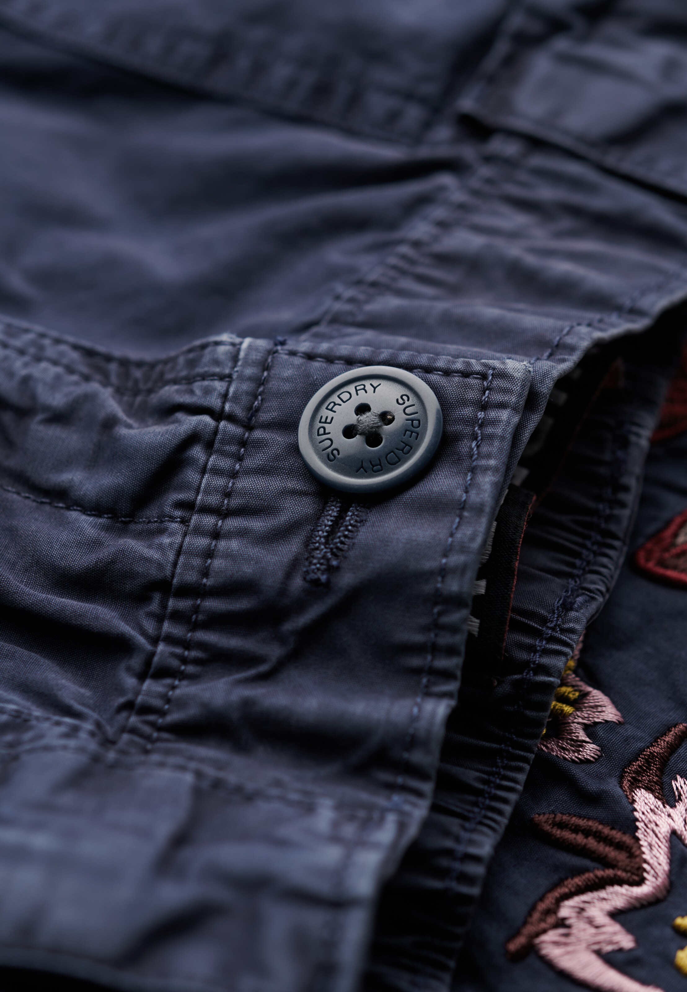 Loosefit Pantalon cargo Superdry & Co en bleu