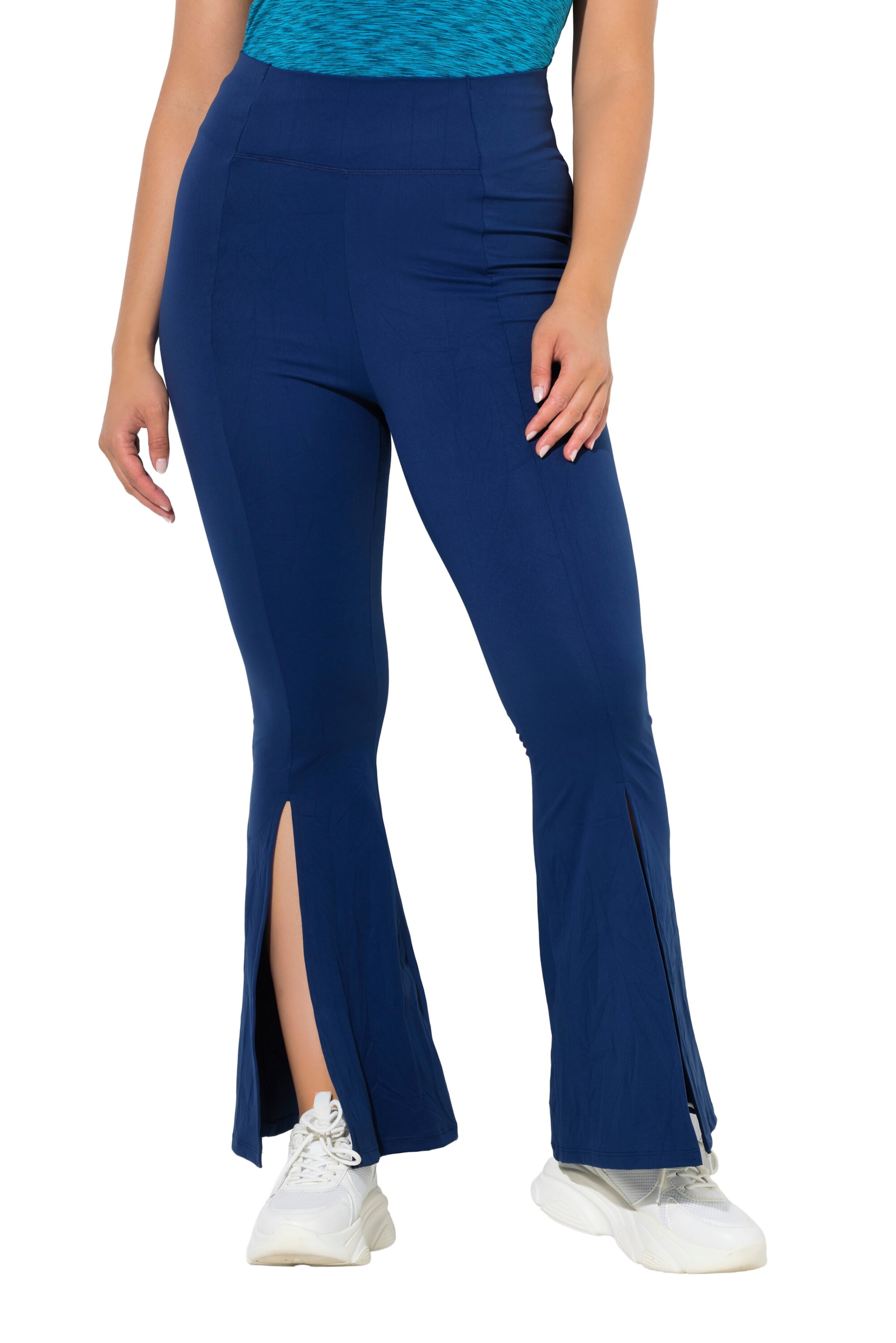Ulla Popken Skinny Leggings in Blue: front