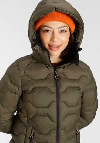 ICEPEAK Winter Coat in Green