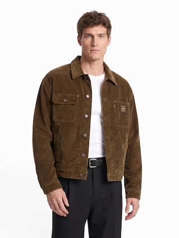LEVI'S ® Преходно яке 'SUNRISE TRUCKER' в кафяво: отпред