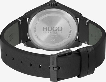 HUGO Red Analoog horloge 'Adventure' in Zwart