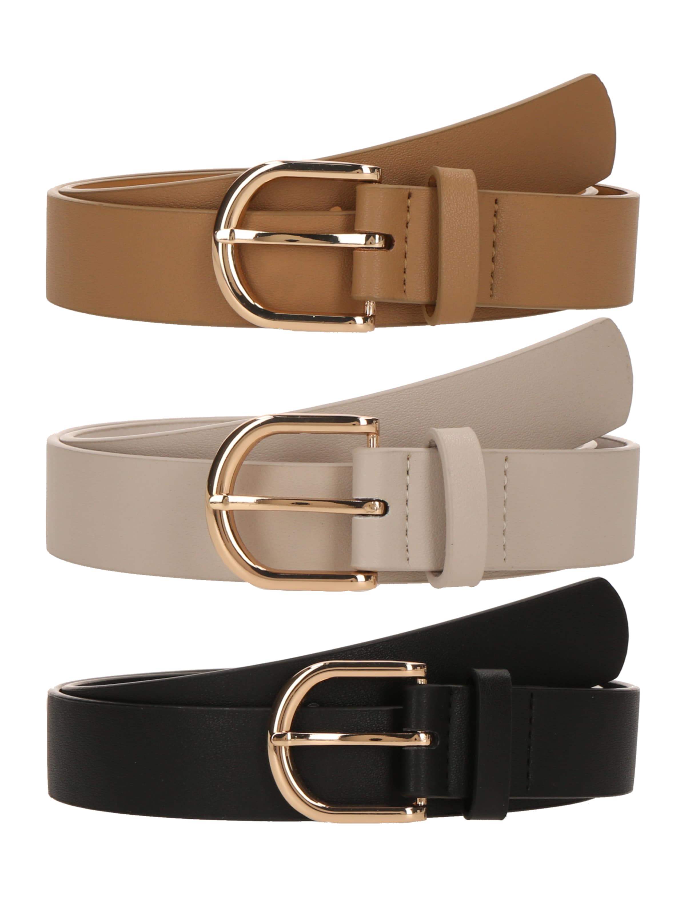 ABOUT YOU Ζώνη 'BSB24-408' σε μπεζ / τέφρα / μαύρο, Άποψη προϊόντος