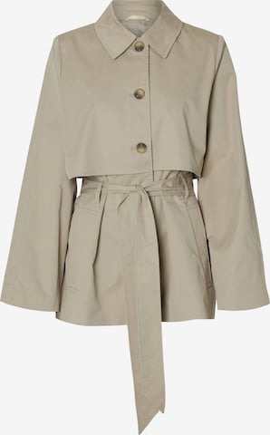 Manteau mi-saison 'SLFBELLI' SELECTED en beige : devant