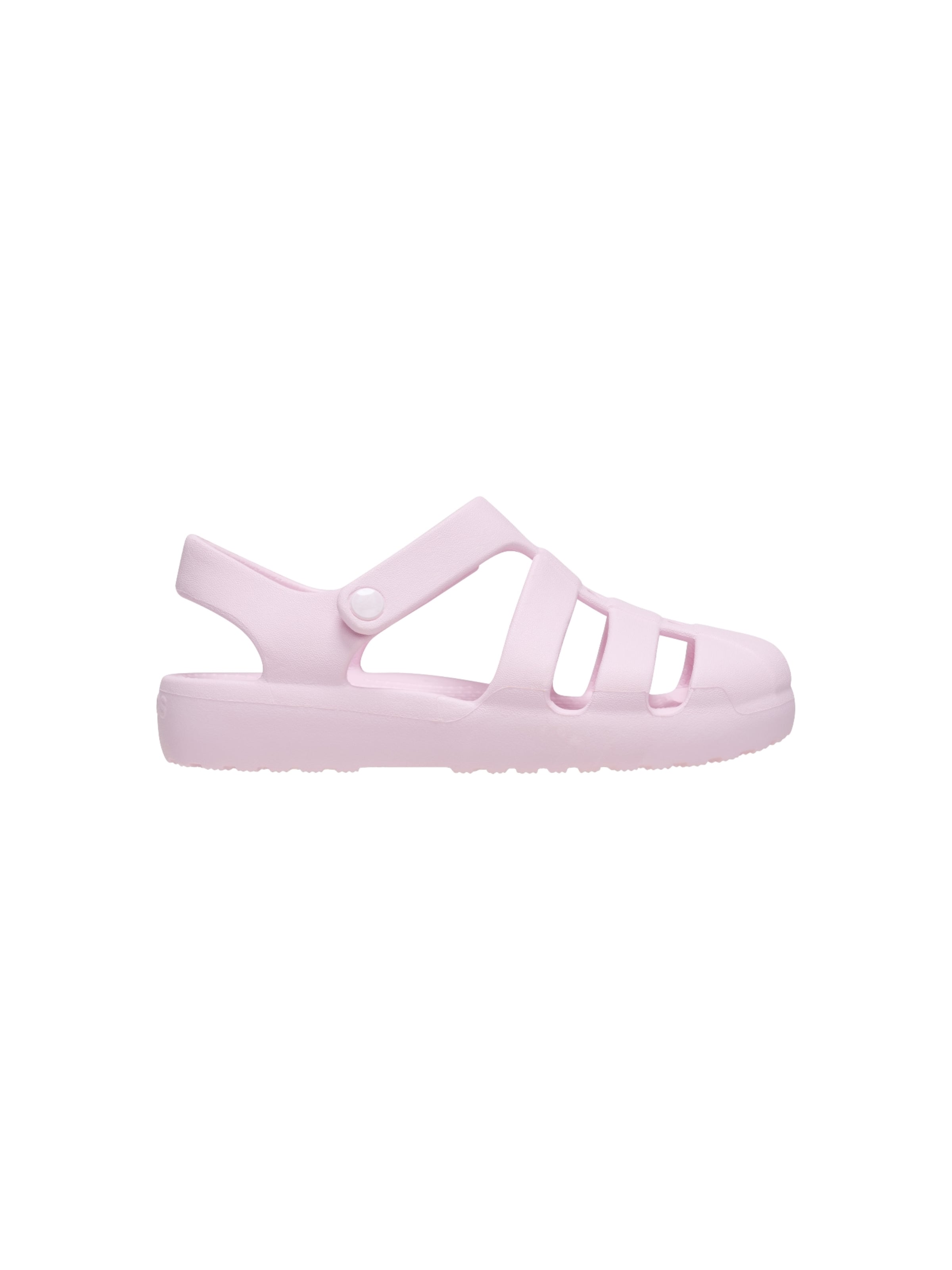 Crocs Buty otwarte 'Kindersandalen mit Klettverschluss „Classic Fisherman“' w kolorze różowy
