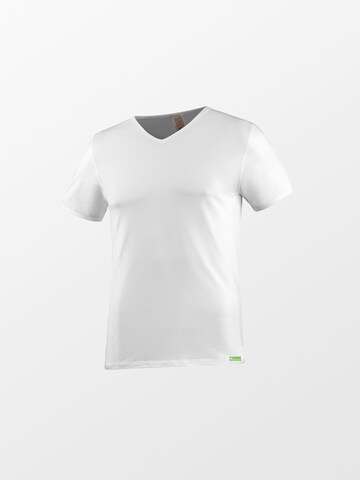 kleiderhelden Undershirt 'SoulShirt' in White: front