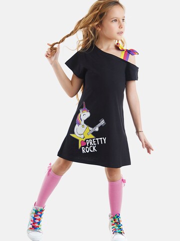 Denokids Dress 'Unicorn Rock' in Black: front