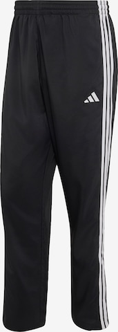 juoda ADIDAS SPORTSWEAR Sportinės kelnės 'Essentials': priekis