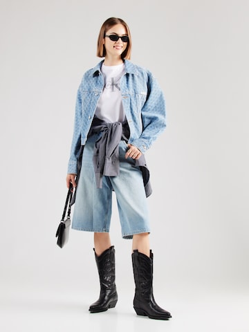 Calvin Klein Jeans Átmeneti dzseki - kék