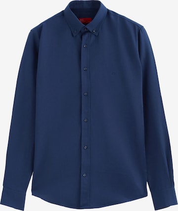 D’S Damat Button Up Shirt in Blue: front
