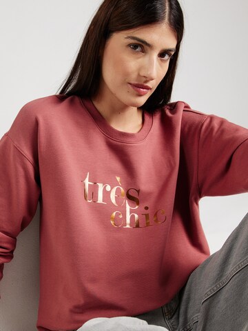 ABOUT YOU Sweatshirt 'Samira' in Pink