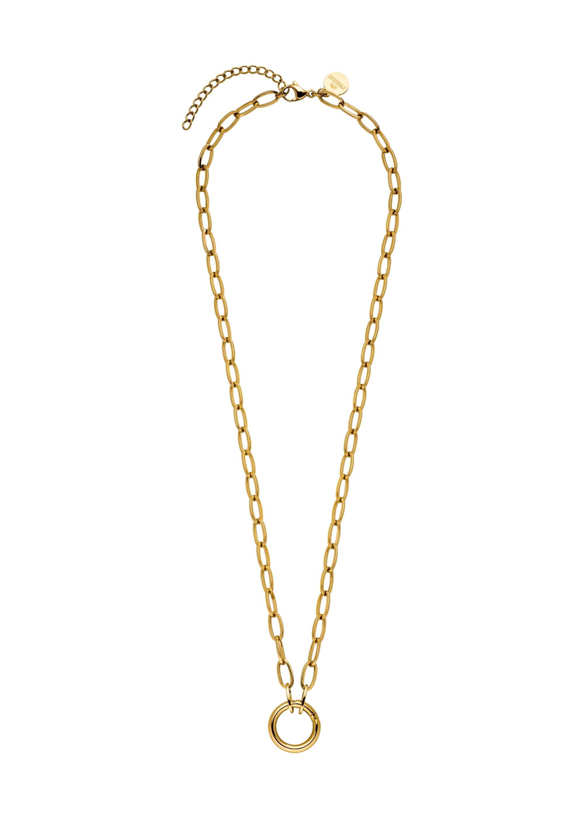 PURELEI Ketting 'Glow Charm' in de kleur Goud, Productweergave