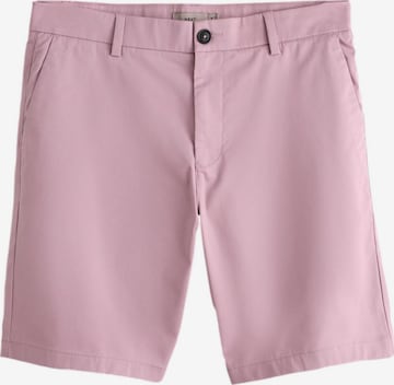 Next - Calças chino em rosa: frente