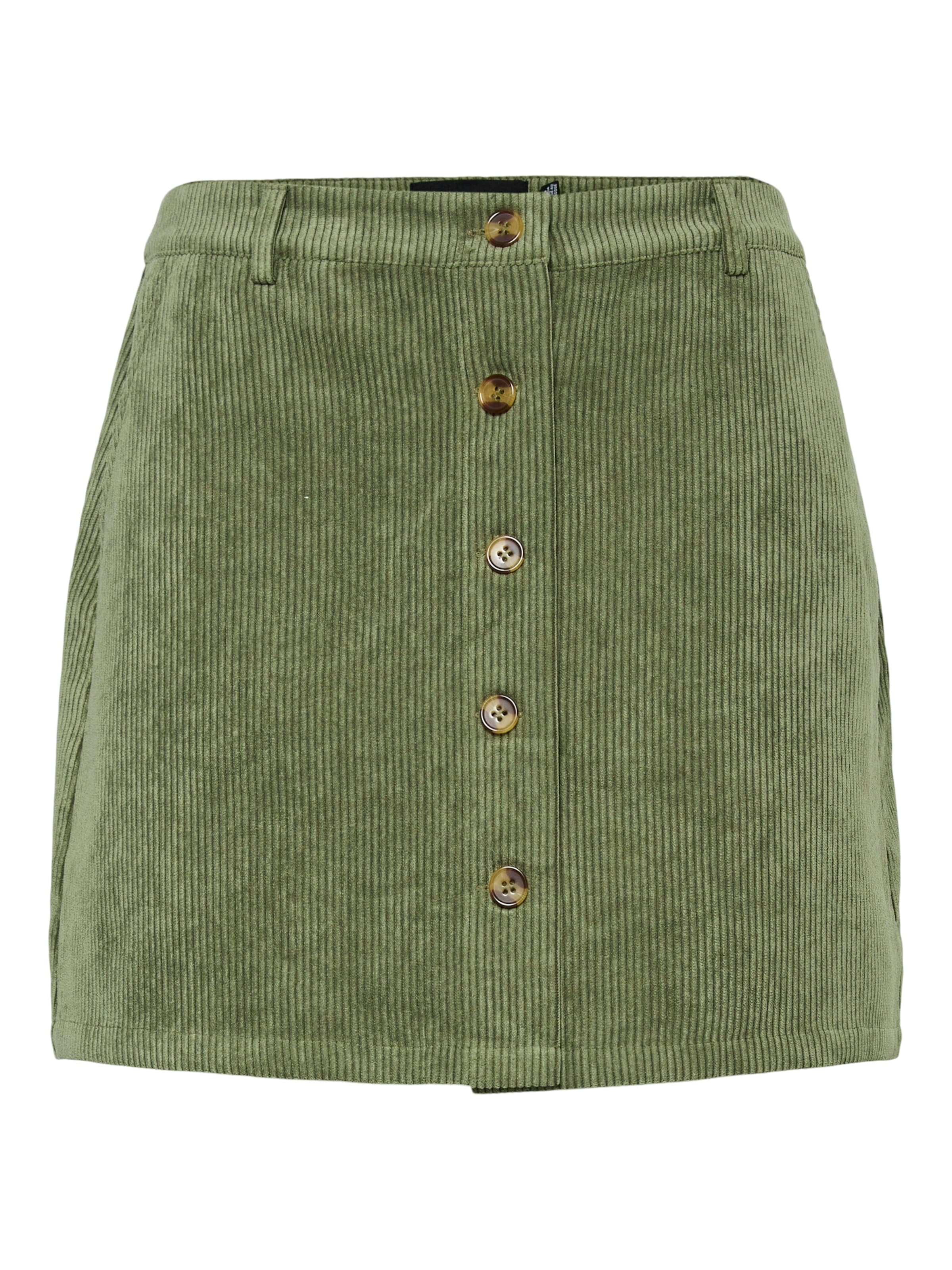 Jupe 'PCEffi' PIECES en vert : devant