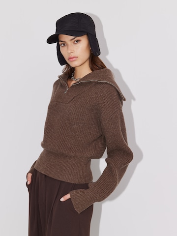 LeGer by Lena Gercke Sweater 'Janine' in Brown