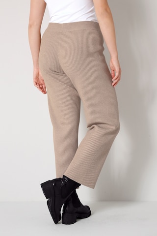 Sara Lindholm Wide leg Pants in Brown