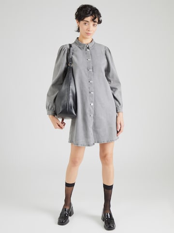 ONLY Shirt Dress 'ONLAlma' in Grey