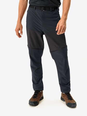 VAUDE Slimfit Outdoorhose 'Elope' in Grau: Vorderseite