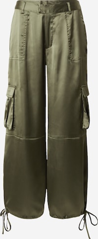Loosefit Pantaloni cargo di Juicy Couture in verde: frontale