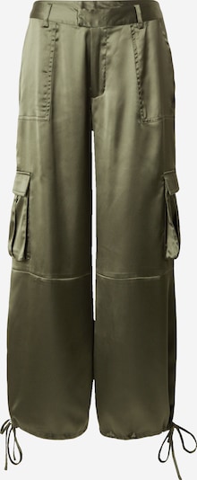 Juicy Couture Pantalon cargo en vert foncé / noir, Vue avec produit