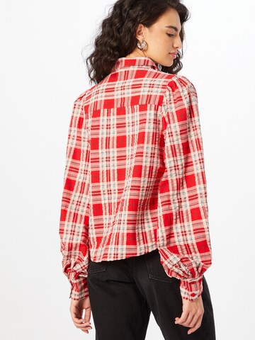 Monki Bluse in Rot