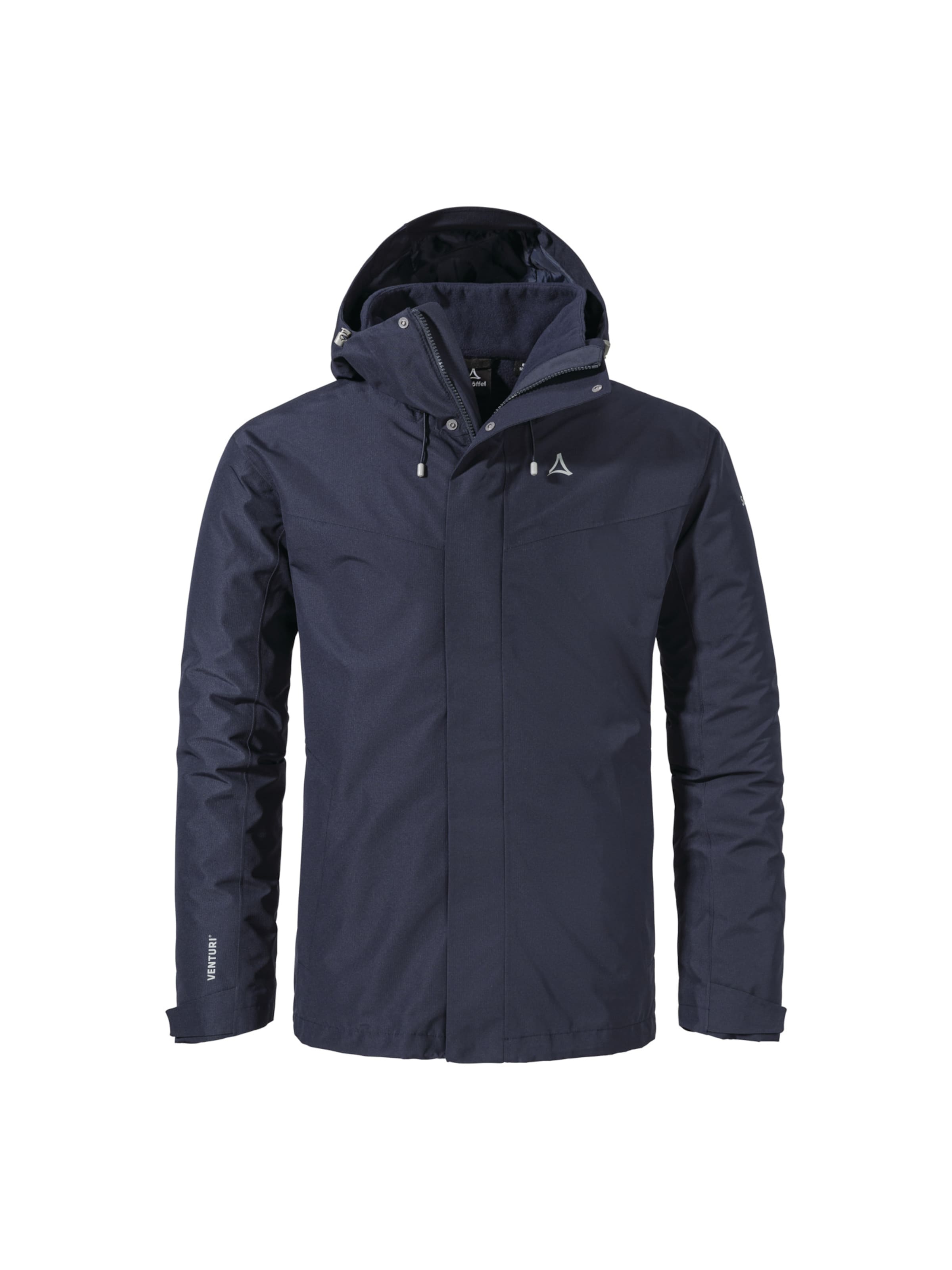 Schöffel Outdoorjacke 'Okere' in Blau: Vorderseite