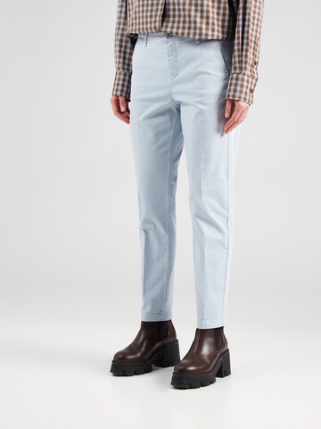 MAC Slim fit Chino trousers 'Summer Spirit' in Blue: front
