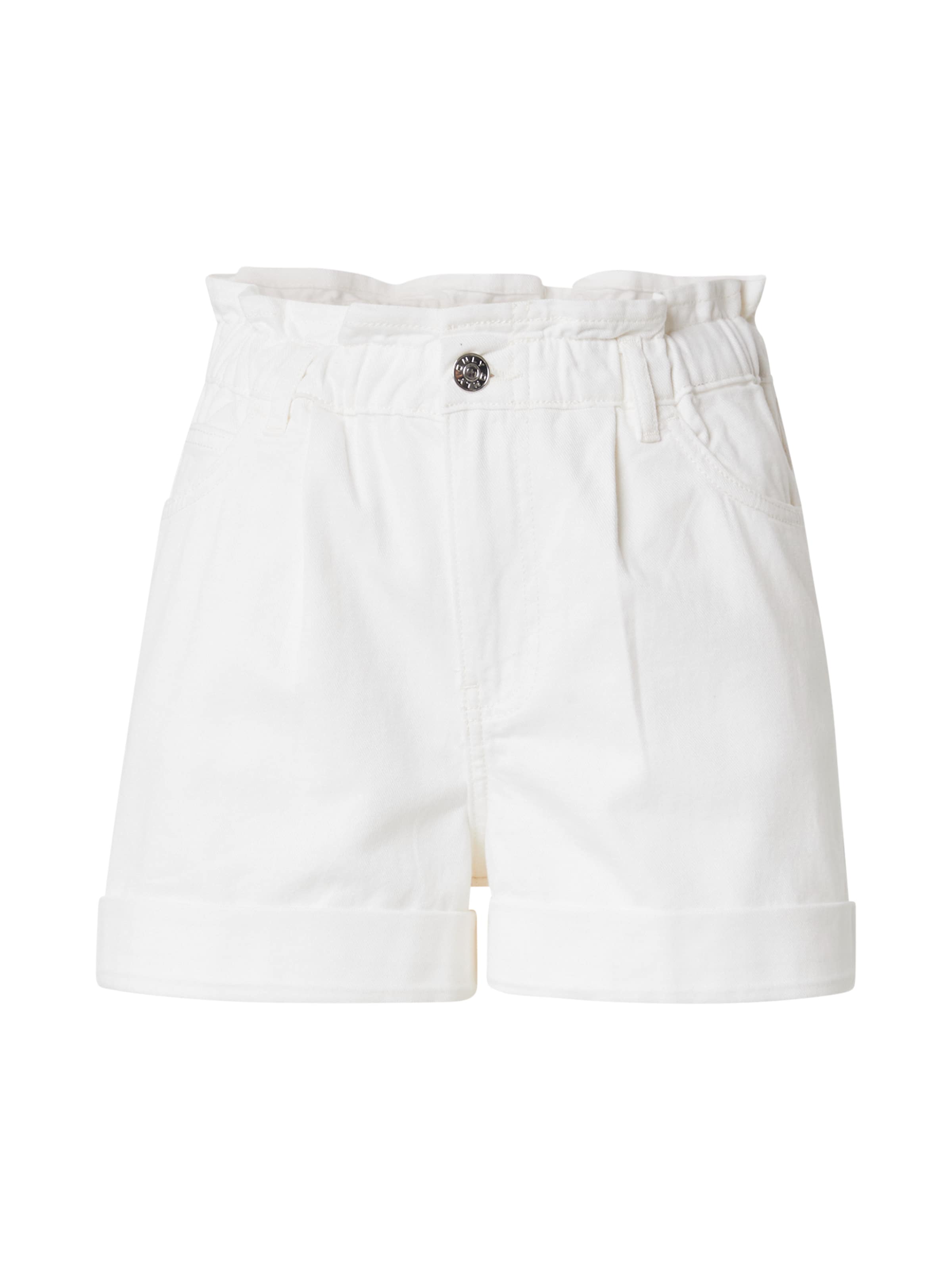 Jeans con pieghe 'ONLNEW CUBA' di ONLY in bianco: frontale