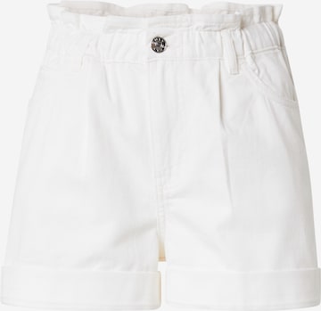 ONLY Pleat-front jeans 'ONLNEW CUBA' in White: front