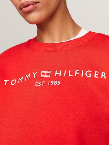 TOMMY HILFIGER Sweatshirt i rød