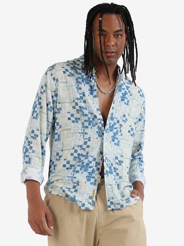mėlyna Campus Sutra Standartinis modelis Marškiniai 'Landon ': priekis