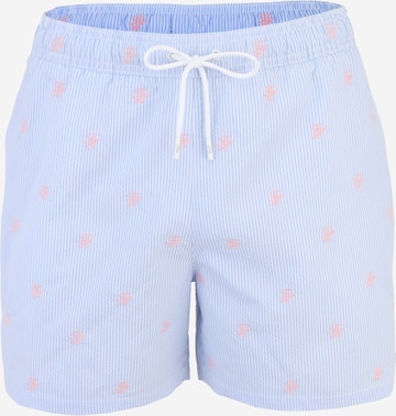 Tommy Hilfiger Underwear Plavecké šortky 'ITHACA' – modrá: přední strana