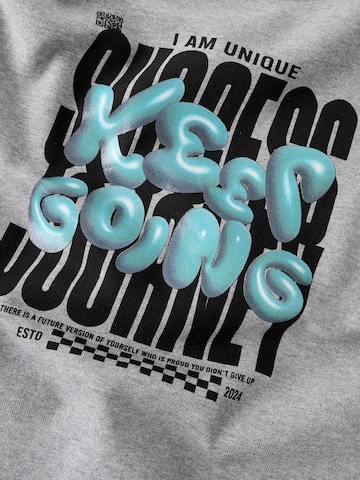 NAME IT Sweatshirt in Grijs