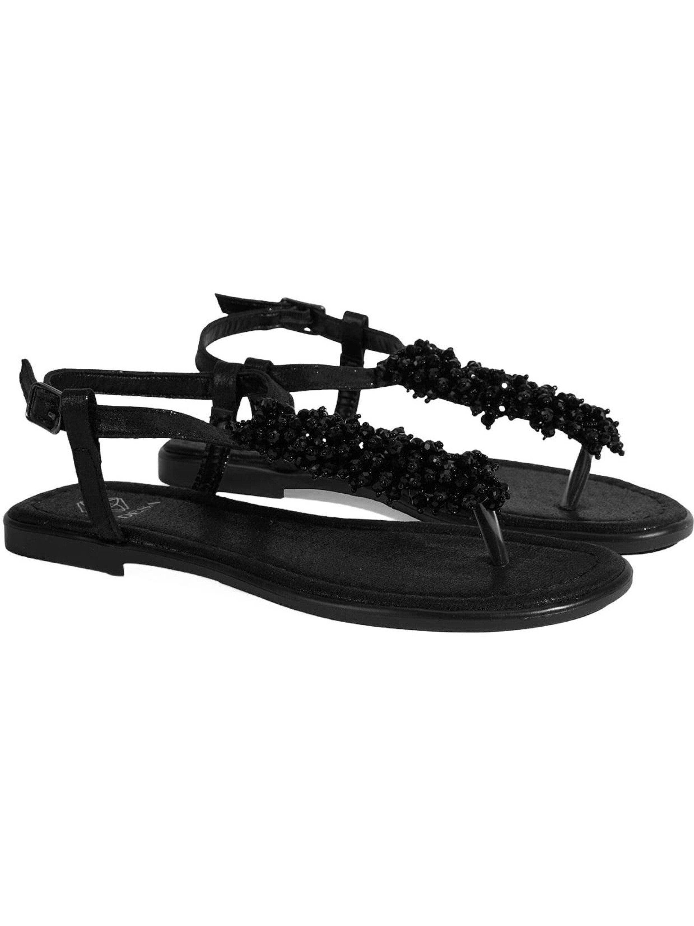 Desa T-Bar Sandals 'Sandalen' in Black
