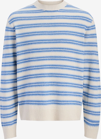 Jack & Jones Junior Pulover veličine 152 u plava / svijetloplava / bijela, Pregled proizvoda