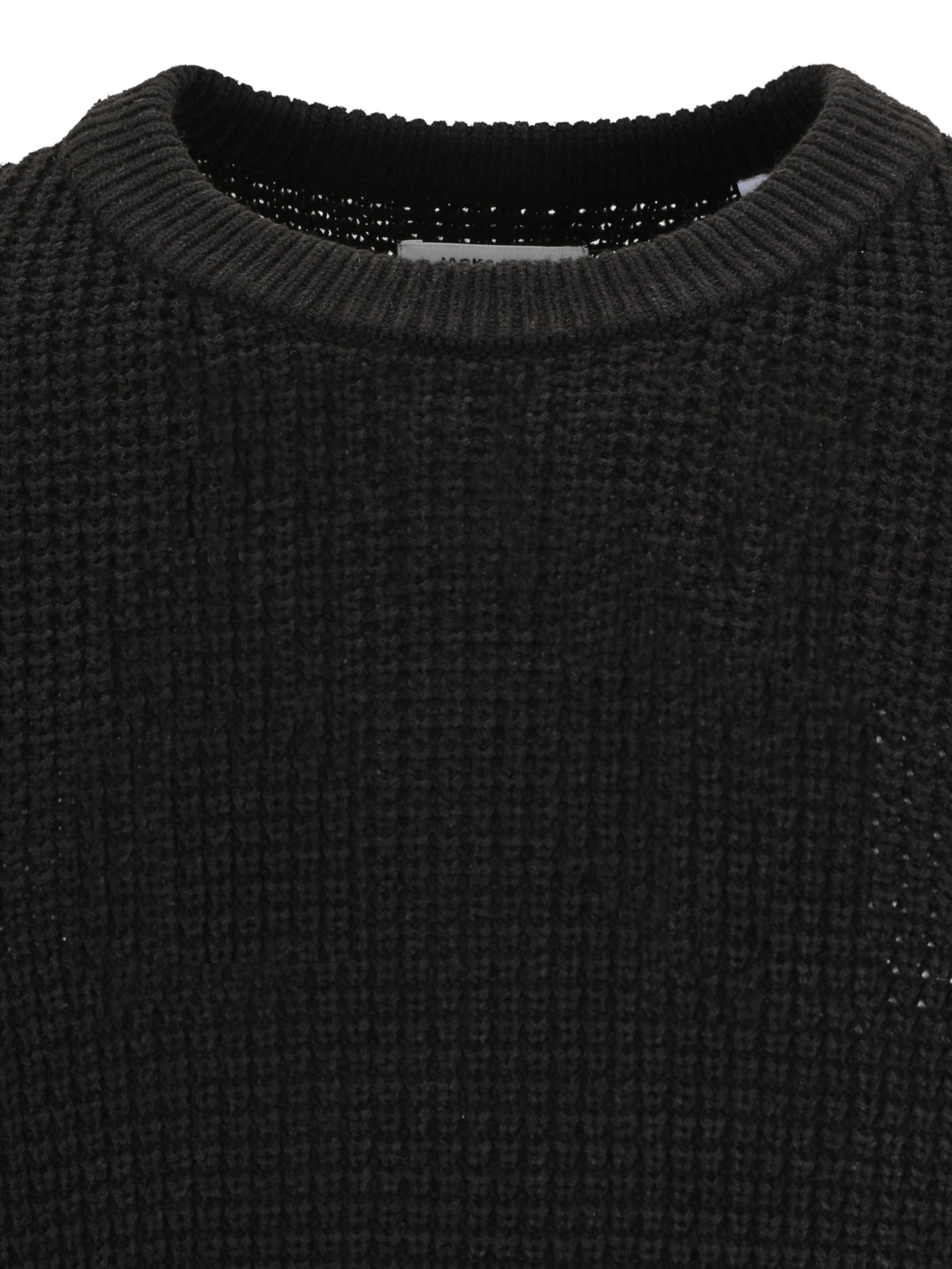 Jack & Jones Plus Pullover 'JJGLOBAL' in Schwarz