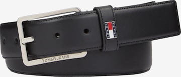 Ceinture Tommy Jeans en noir : devant