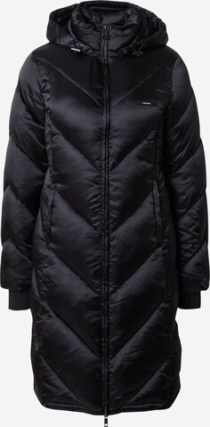 Calvin Klein Χειμερινό παλτό σε μαύρο: μπροστά