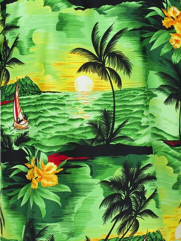 King Kameha Scarf 'Surf' in Green