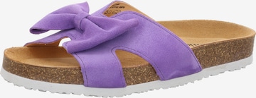 THINK! Mules 'Crissi' in Purple: front